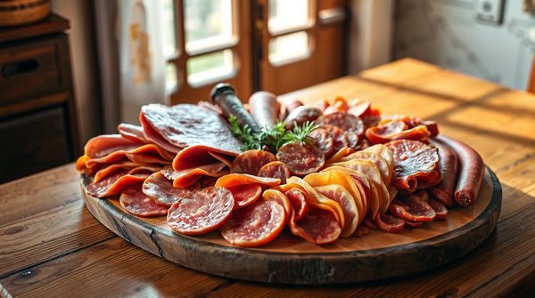 Savourez l'authenticité de la charcuterie espagnole ibérique